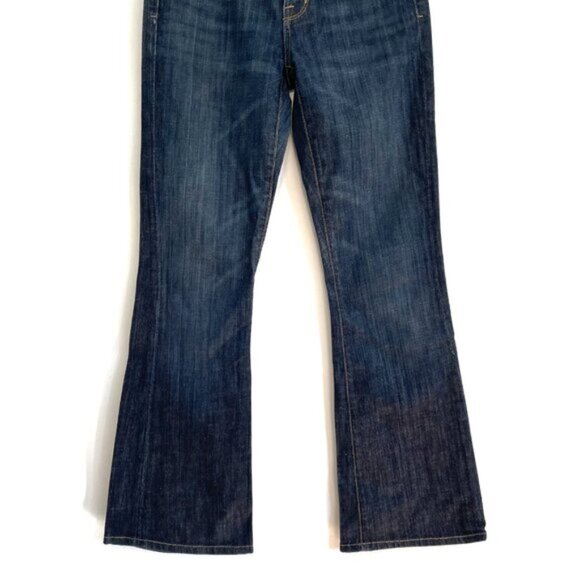 CITIZENS OF HUMANITY COH Ingrid Stretch #002 Low Waist Flare Jean Dark Wash 24 - Picture 8 of 16